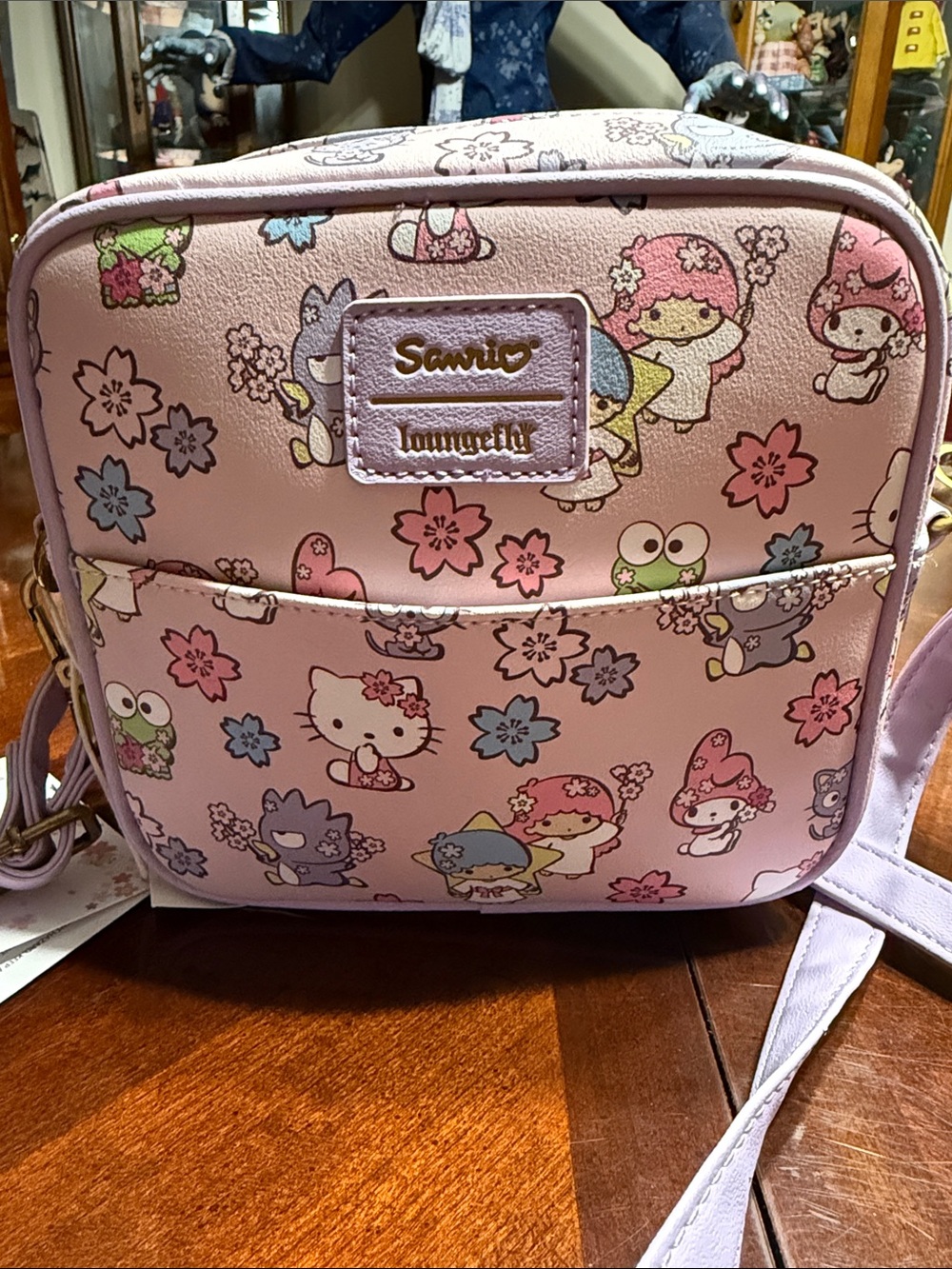 Loungefly Sanrio Cherry Blossom Crossbody Bag